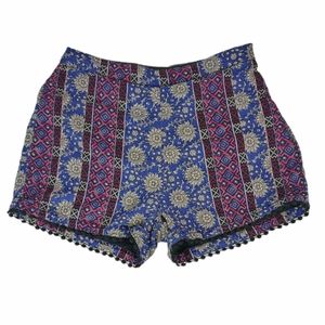 Hollister shorts with side hook and zipper size 0